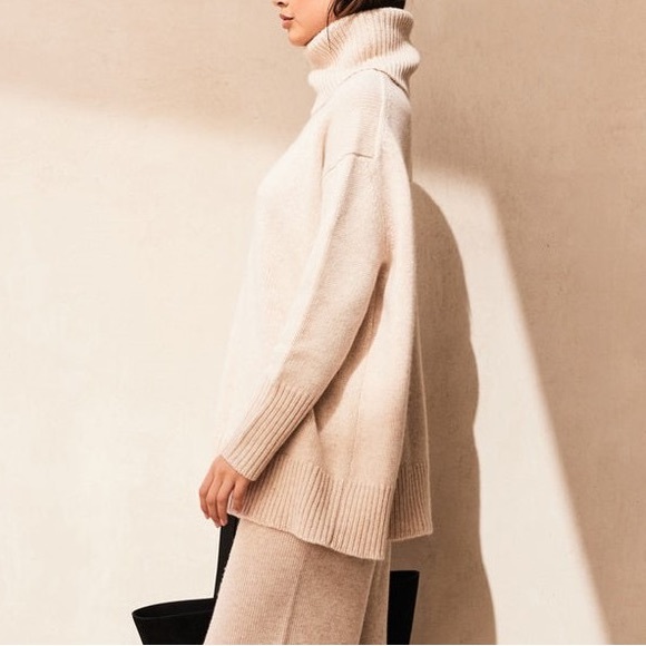 Cult Gaia Wool Cashmere KNIT SWEATER - Picture 5 of 9